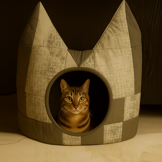 Cat Bed Downloadable PDF Quilt Pattern