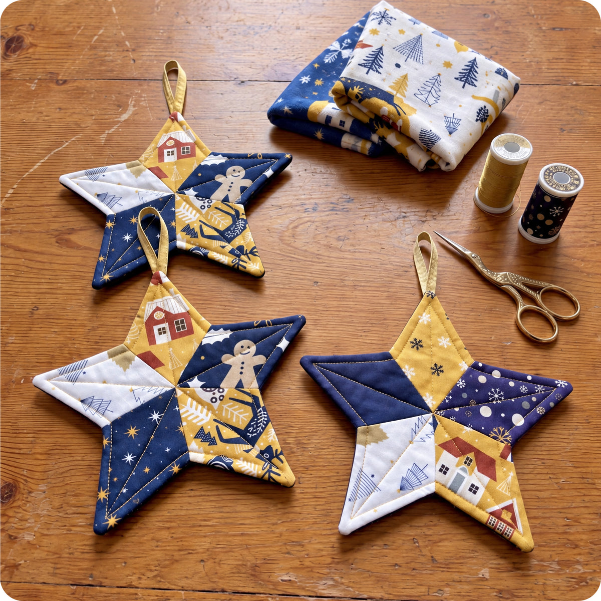 Christmas Tree Star Digital PDF Pattern