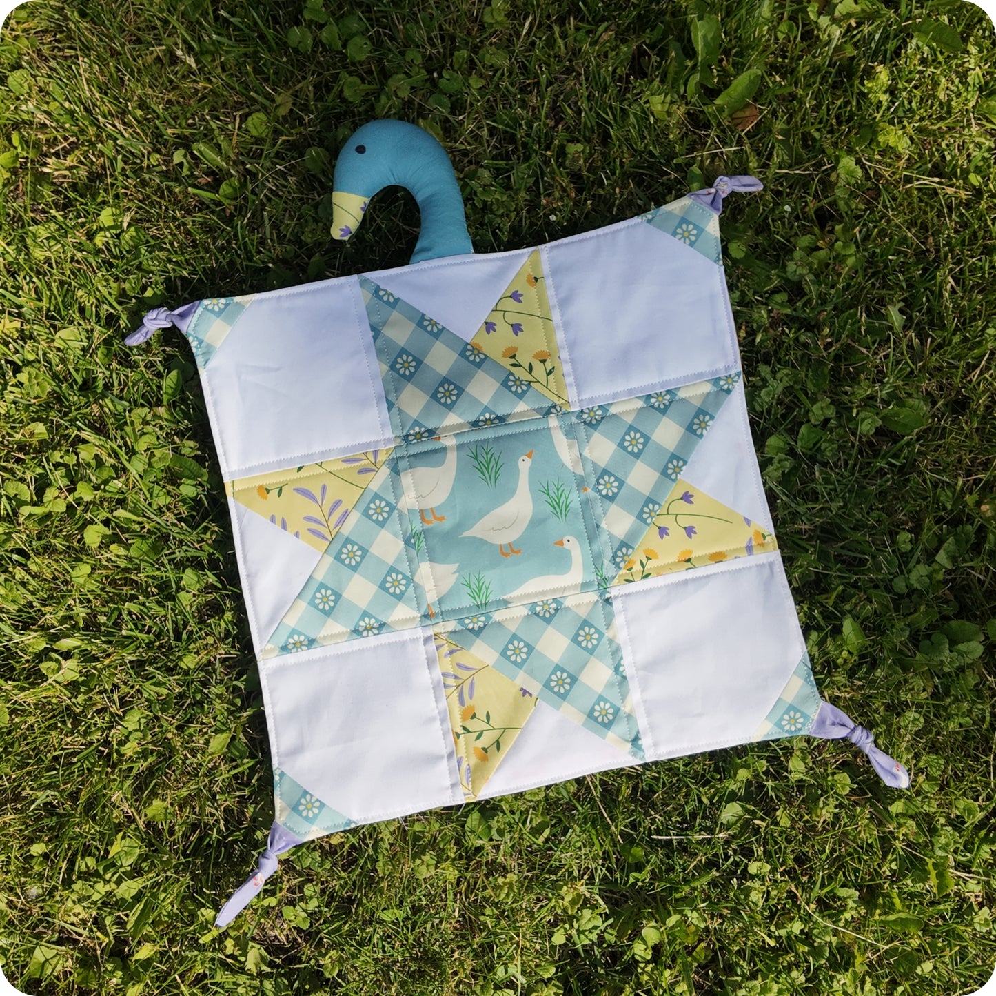 Patchwork Baby Comforter Digital PDF Pattern