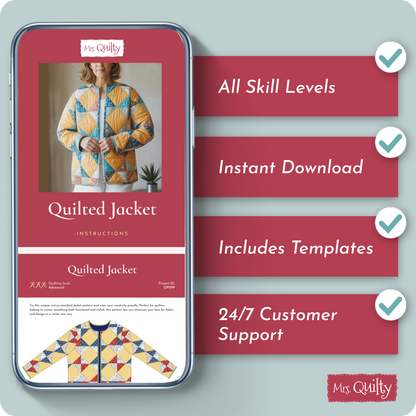 Mrs. Quilty Clothes - Bundle of 4 Digital Clothing Patterns