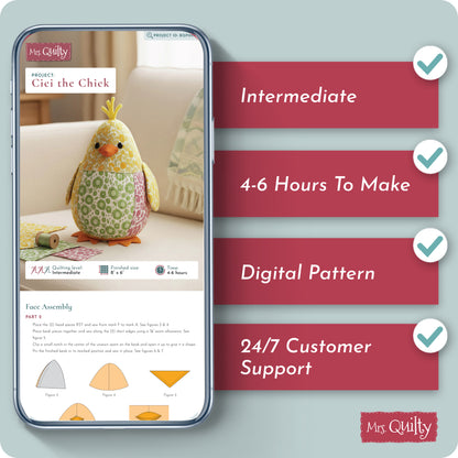 Cici the Chick Digital PDF Pattern