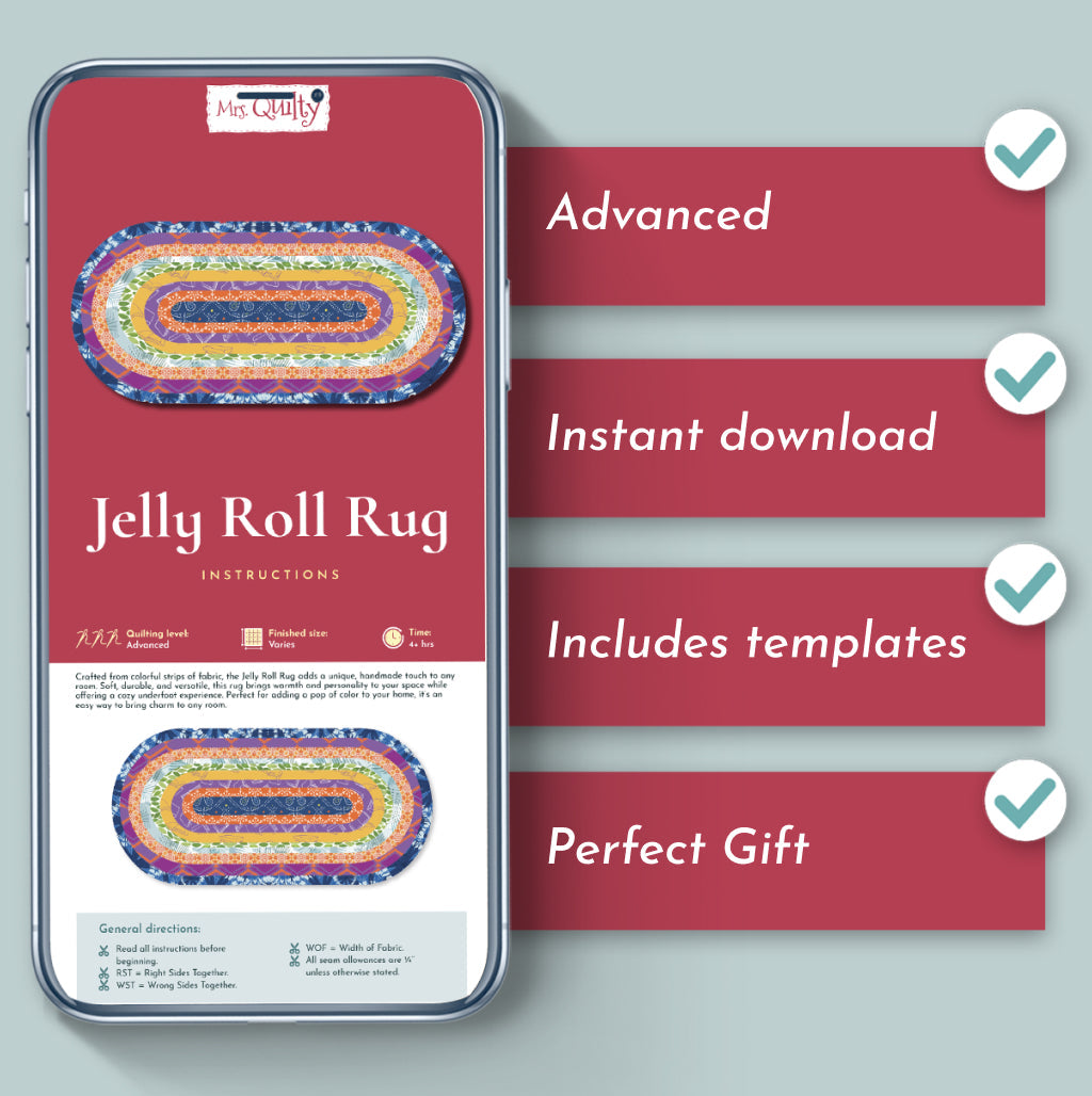 Jelly Roll Rug