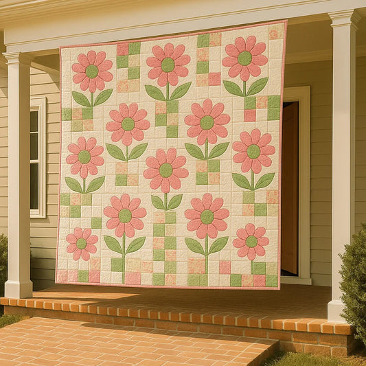 Posey Pink Downloadable PDF Quilt Pattern