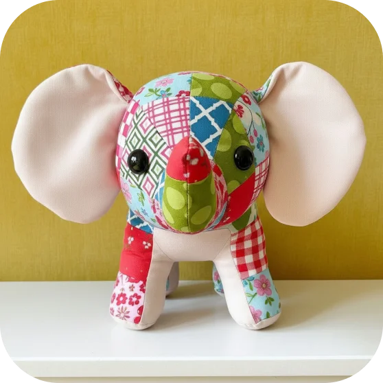 Plushie sewing pattern