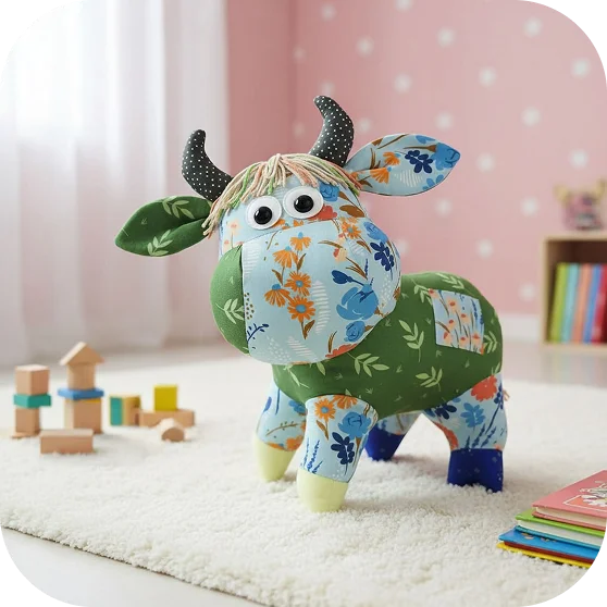 Plushie sewing pattern