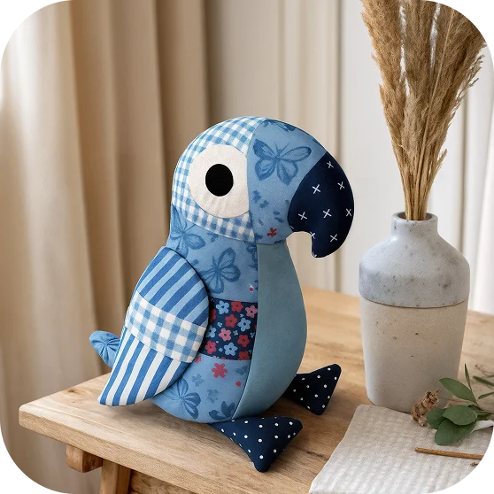 Plushie sewing pattern