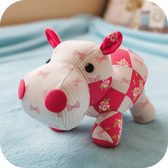 Plushie sewing pattern