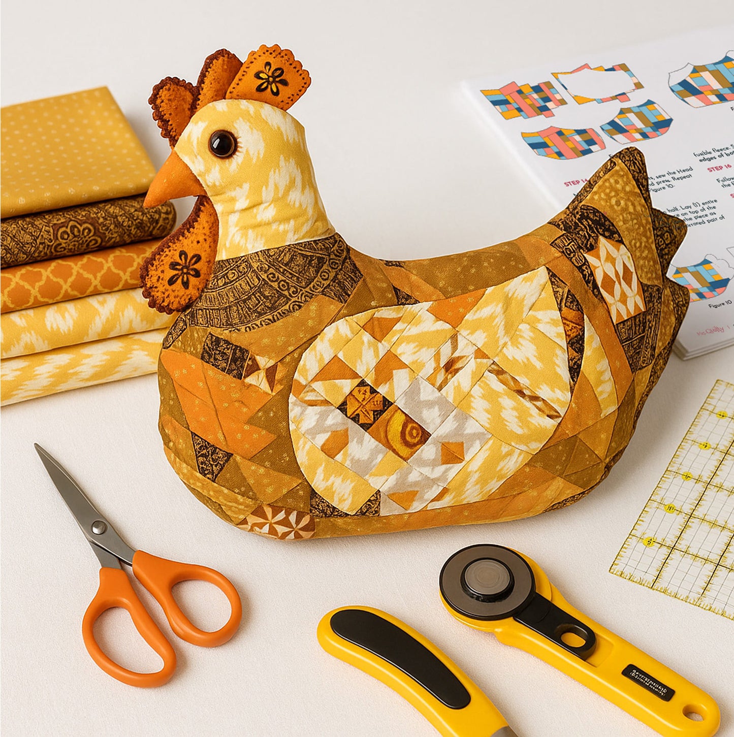Mrs. Quilty Plushies – Bundle of 14 Quilted Patterns